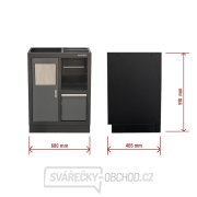 Dílenská skříňka Matabro MB-TGC1301A | na odpadky | 680x458x910 mm náhled