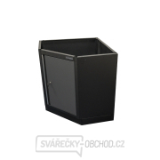 Rohová jednodveřová dílenská skříňka Matabro MB-TGC1300B | 1 police | 864x864x910 mm Náhled