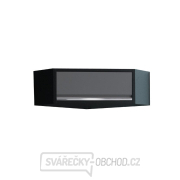 Rohová nástěnná skříňka Matabro MB-WGB1334 | výklopné dvířka | 864x864x350 mm Rohová nástěnná skříňka Matabro MB-WGB1334 | výklopné dvířka | 864x864x350 mm gallery main image