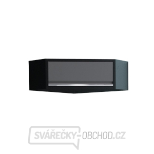 Rohová nástěnná skříňka Matabro MB-WGB1334 | výklopné dvířka | 864x864x350 mm Rohová nástěnná skříňka Matabro MB-WGB1334 | výklopné dvířka | 864x864x350 mm gallery main image
