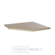 Rohová dřevěná pracovní deska do sestavy dílenského nábytku Matabro MB-TGW34 | 865x865x40 mm Rohová dřevěná pracovní deska do sestavy dílenského nábytku Matabro MB-TGW34 | 865x865x40 mm gallery main image