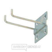 Dvojitý háček do děrované desky Matabro MB-LT17-53A | 87 mm Dvojitý háček do děrované desky Matabro MB-LT17-53A | 87 mm gallery main image