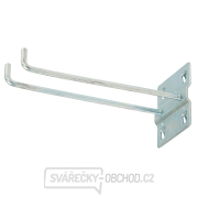 Dvojitý háček do děrované desky Matabro MB-LT17-53B | 150 mm Dvojitý háček do děrované desky Matabro MB-LT17-53B | 150 mm gallery main image