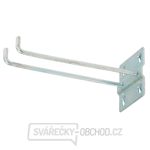 Dvojitý háček do děrované desky Matabro MB-LT17-53B | 150 mm gallery main image