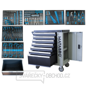 Dílenský vozík s nářadím Matabro MB-TC01 | 251 ks Dílenský vozík s nářadím Matabro MB-TC01 | 251 ks gallery main image