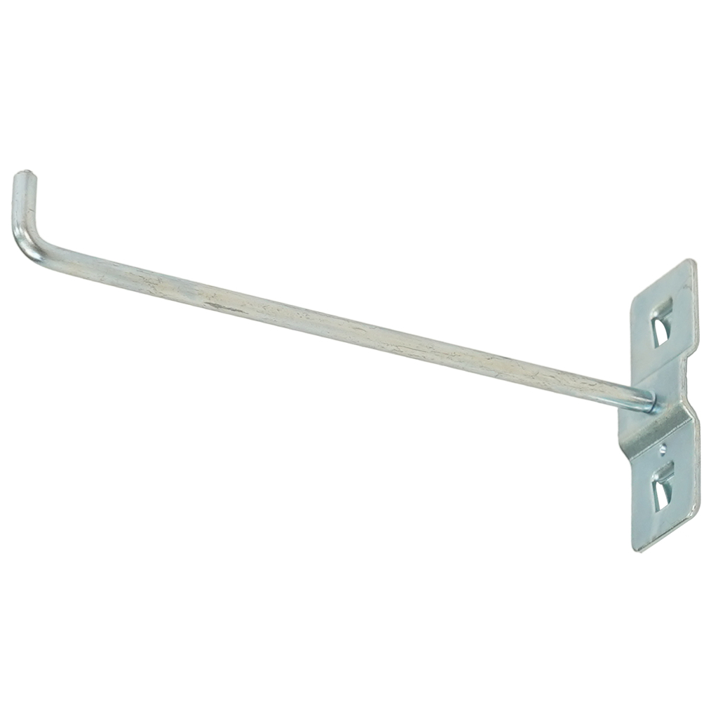 Levně Jednoduchý háček do děrované desky Matabro MB-LT17-52B | 150 mm MB-LT17-52B