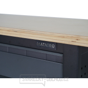 Pracovní dílenský stůl Matabro MB-TSK5422-L | 2 zásuvky | 2 skříňky | 1200 x 600 x 860 - 900 mm Pracovní dílenský stůl Matabro MB-TSK5422-L | 2 zásuvky | 2 skříňky | 1200 x 600 x 860 - 900 mm náhled