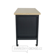 Pracovní dílenský stůl Matabro MB-TSK5403-L | 3 zásuvky | 1 police | 1200 x 600 x 860 - 900 mm náhled