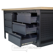 Pracovní dílenský stůl Matabro MB-TSK7506-L | 6 zásuvek | 1 police | 1690 x 600 x 860 - 900 mm Pracovní dílenský stůl Matabro MB-TSK7506-L | 6 zásuvek | 1 police | 1690 x 600 x 860 - 900 mm náhled