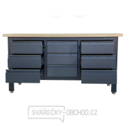 Pracovní dílenský stůl Matabro MB-TSK7509-L | 9 zásuvek | 1690 x 600 x 860 - 900 mm Náhled