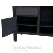 Pracovní dílenský stůl Matabro MB-TSK7522-L | 2 zásuvky | 2 skříňky | 1 police | 1690 x 600 x 860 - 900 mm Pracovní dílenský stůl Matabro MB-TSK7522-L | 2 zásuvky | 2 skříňky | 1 police | 1690 x 600 x 860 - 900 mm náhled