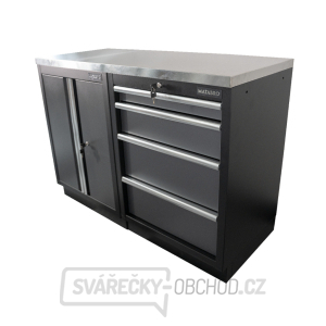 AKČNÍ SET Dílenská skříňka MB-TGC1304 a MB-TGC1300 s nerezovou pracovní deskou MB-TGW53S AKČNÍ SET Dílenská skříňka MB-TGC1304 a MB-TGC1300 s nerezovou pracovní deskou MB-TGW53S gallery main image