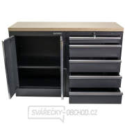 AKČNÍ SET Dílenská skříňka MB-TGC1305 a MB-TGC1300 s dřevěnou pracovní deskou MB-TGW53 Náhled