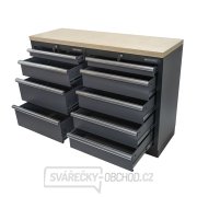 AKČNÍ SET Dílenská skříňka MB-TGC1305 a MB-TGC1304 s dřevěnou pracovní deskou MB-TGW53 Náhled