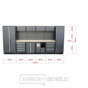 AKČNÍ SET Sestava 10 ks dílenského nábytku SET-CA01013 s dřevěnou pracovní deskou MB-TGW53 AKČNÍ SET Sestava 10 ks dílenského nábytku SET-CA01013 s dřevěnou pracovní deskou MB-TGW53 náhled