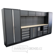 AKČNÍ SET Sestava 10 ks dílenského nábytku SET-CA01013 s dřevěnou pracovní deskou MB-TGW53 AKČNÍ SET Sestava 10 ks dílenského nábytku SET-CA01013 s dřevěnou pracovní deskou MB-TGW53 gallery main image