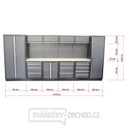 AKČNÍ SET Sestava 10 ks dílenského nábytku SET-CA01016 s dřevěnou pracovní deskou MB-TGW53 AKČNÍ SET Sestava 10 ks dílenského nábytku SET-CA01016 s dřevěnou pracovní deskou MB-TGW53 náhled