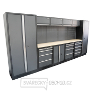 AKČNÍ SET Sestava 10 ks dílenského nábytku SET-CA01016 s dřevěnou pracovní deskou MB-TGW53 AKČNÍ SET Sestava 10 ks dílenského nábytku SET-CA01016 s dřevěnou pracovní deskou MB-TGW53 gallery main image
