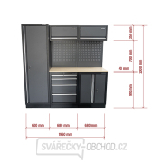 AKČNÍ SET Sestava 5 ks dílenského nábytku SET-CA01021 s dřevěnou pracovní deskou MB-TGW53 AKČNÍ SET Sestava 5 ks dílenského nábytku SET-CA01021 s dřevěnou pracovní deskou MB-TGW53 náhled
