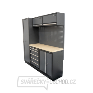 AKČNÍ SET Sestava 5 ks dílenského nábytku SET-CA01023 s dřevěnou pracovní deskou MB-TGW53 AKČNÍ SET Sestava 5 ks dílenského nábytku SET-CA01023 s dřevěnou pracovní deskou MB-TGW53 gallery main image