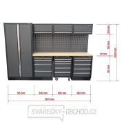 AKČNÍ SET Sestava 7 ks dílenského nábytku SET-CA01029 s dřevěnou pracovní deskou MB-TGW80 AKČNÍ SET Sestava 7 ks dílenského nábytku SET-CA01029 s dřevěnou pracovní deskou MB-TGW80 náhled