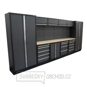 AKČNÍ SET Sestava 10 ks dílenského nábytku SET-CA01033 s dřevěnou pracovní deskou MB-TGW53 AKČNÍ SET Sestava 10 ks dílenského nábytku SET-CA01033 s dřevěnou pracovní deskou MB-TGW53 gallery main image