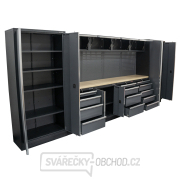 AKČNÍ SET Sestava 10 ks dílenského nábytku SET-CA01035 s dřevěnou pracovní deskou MB-TGW53 Náhled