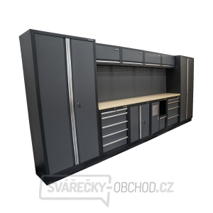 AKČNÍ SET Sestava 10 ks dílenského nábytku SET-CA01037 s dřevěnou pracovní deskou MB-TGW53 AKČNÍ SET Sestava 10 ks dílenského nábytku SET-CA01037 s dřevěnou pracovní deskou MB-TGW53 gallery main image