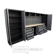 AKČNÍ SET Sestava 10 ks dílenského nábytku SET-CA01041 s dřevěnou pracovní deskou MB-TGW53 Náhled