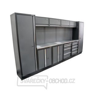 AKČNÍ SET Sestava 10 ks dílenského nábytku SET-CA01050 s nerezovou pracovní deskou MB-TGW53S AKČNÍ SET Sestava 10 ks dílenského nábytku SET-CA01050 s nerezovou pracovní deskou MB-TGW53S gallery main image