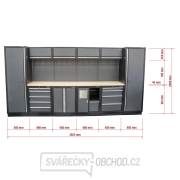 AKČNÍ SET Sestava 10 ks dílenského nábytku SET-CA01051 s dřevěnou pracovní deskou MB-TGW53 AKČNÍ SET Sestava 10 ks dílenského nábytku SET-CA01051 s dřevěnou pracovní deskou MB-TGW53 náhled