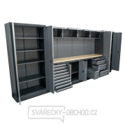 AKČNÍ SET Sestava 10 ks dílenského nábytku SET-CA01053 s dřevěnou pracovní deskou MB-TGW53 Náhled