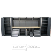 AKČNÍ SET Sestava 10 ks dílenského nábytku SET-CA01053 s dřevěnou pracovní deskou MB-TGW53 Náhled