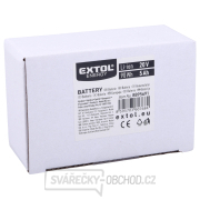Baterie Extol, 20V Li-ion, 5Ah Náhled