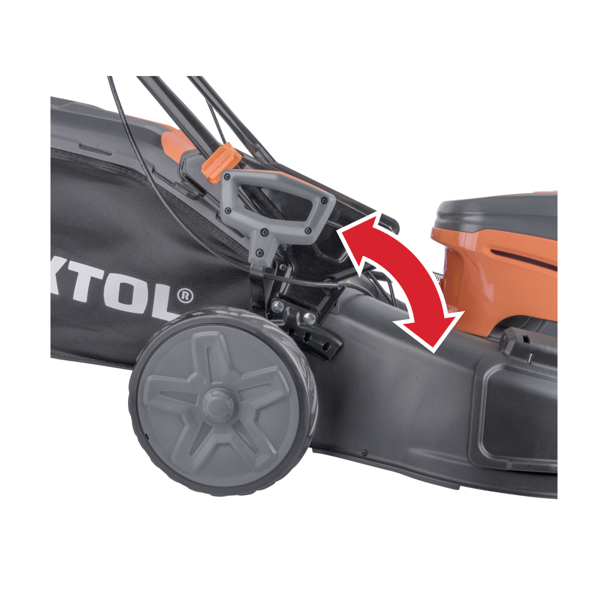 Aku sekačka s pojezdem EXTOL 60V, 51cm, BRUSHLESS, bez baterie a nabíječky Náhled