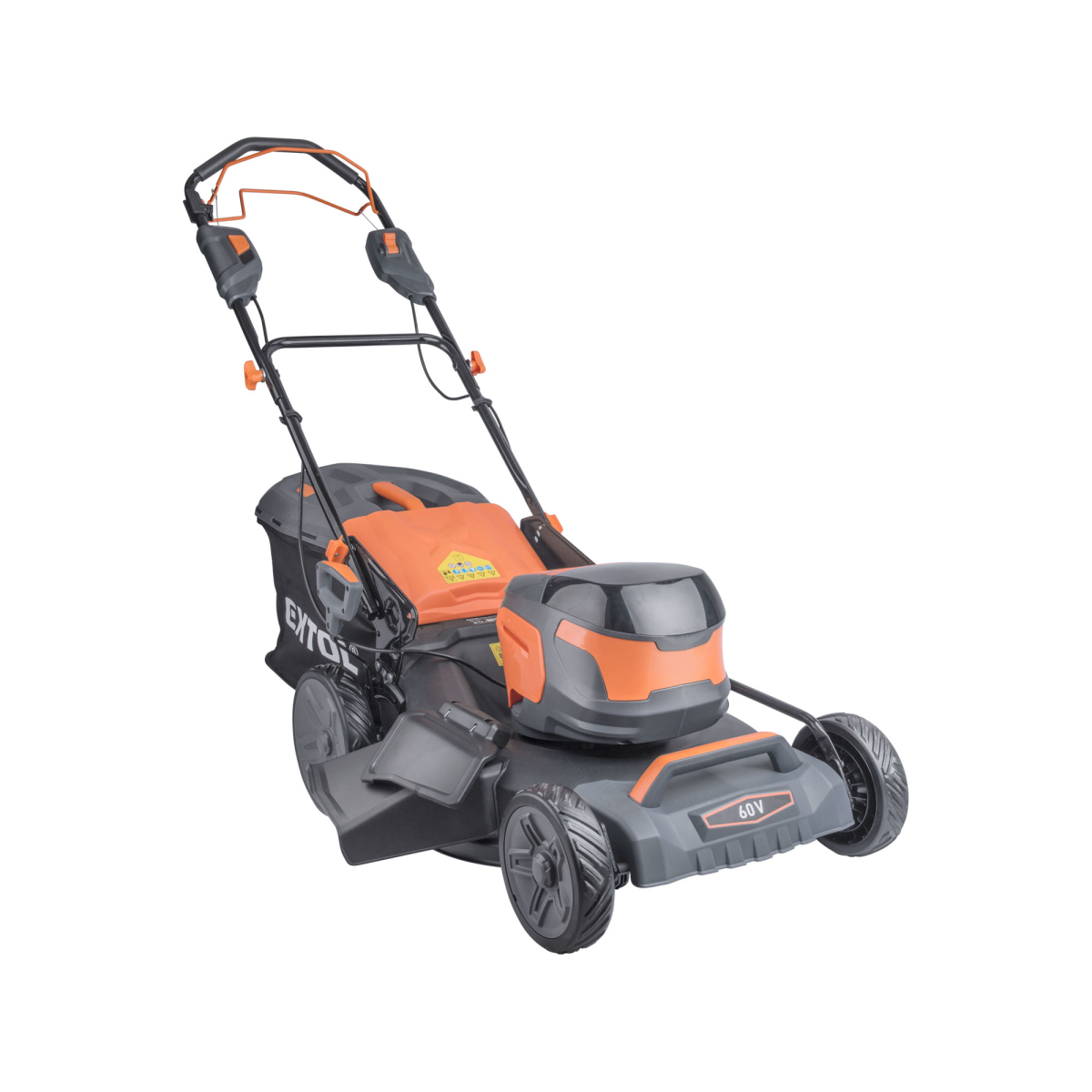 Aku sekačka s pojezdem EXTOL 60V, 51cm, BRUSHLESS, bez baterie a nabíječky Náhled