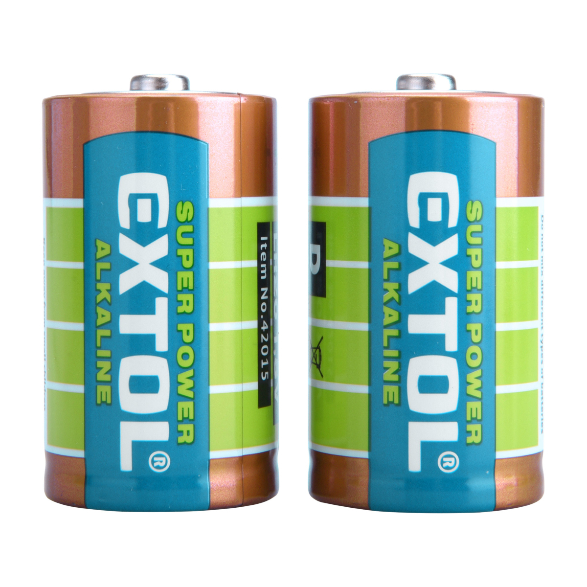 Levně Baterie alkalické, 2ks, 1,5V D (LR20) 42015