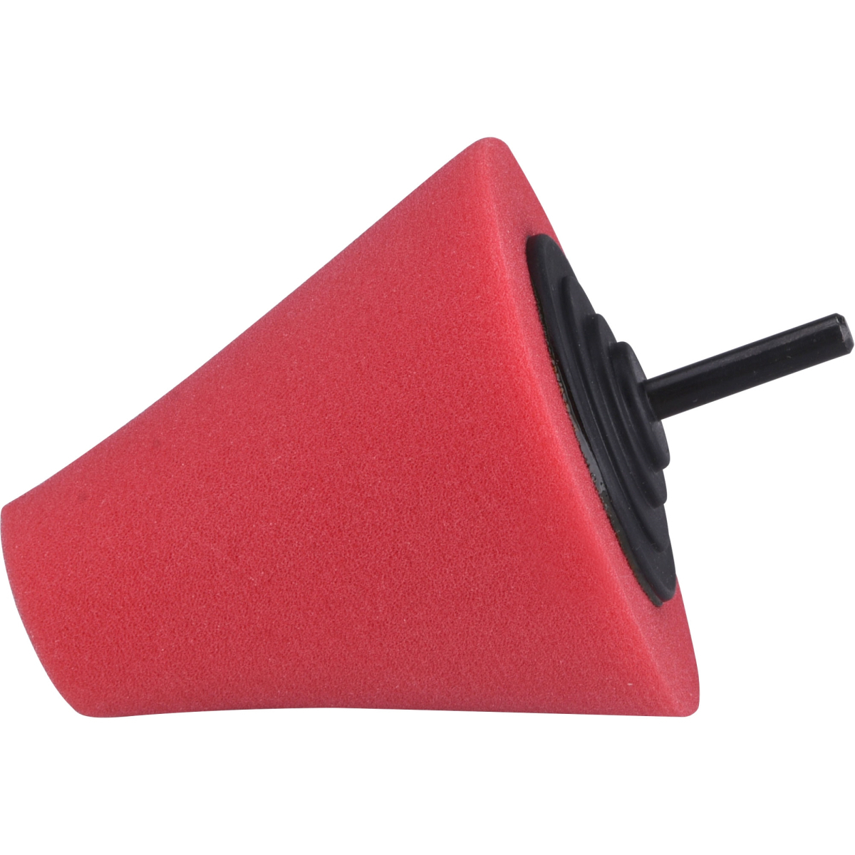 EXTOL PREMIUM Kužel leštící pěnový, T10, červený, ⌀80mm, stopka 6mm 8804568