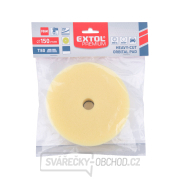 Kotouč leštící pěnový, orbitální, T80, žlutý, ⌀150x25mm, suchý zip ⌀127mm Náhled