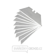 Břity do nože, 19mm, 10ks, trapezoid, SK4 Břity do nože, 19mm, 10ks, trapezoid, SK4 gallery main image
