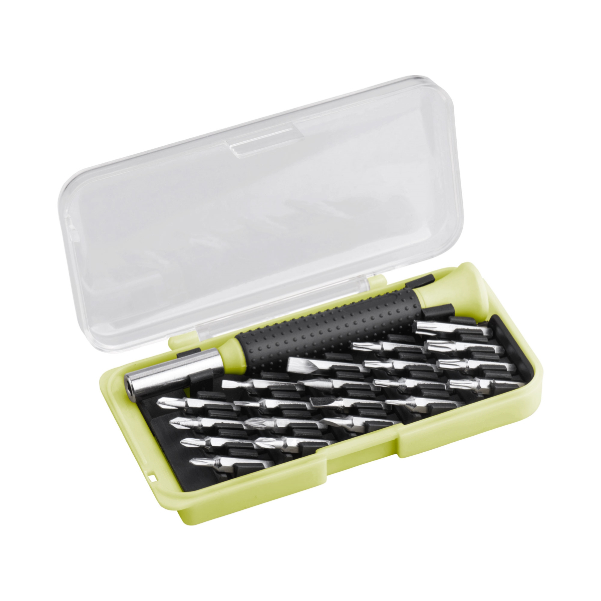 EXTOL CRAFT Šroubovák hodinářský s mini-hroty, sada 21ks, CrV 919601