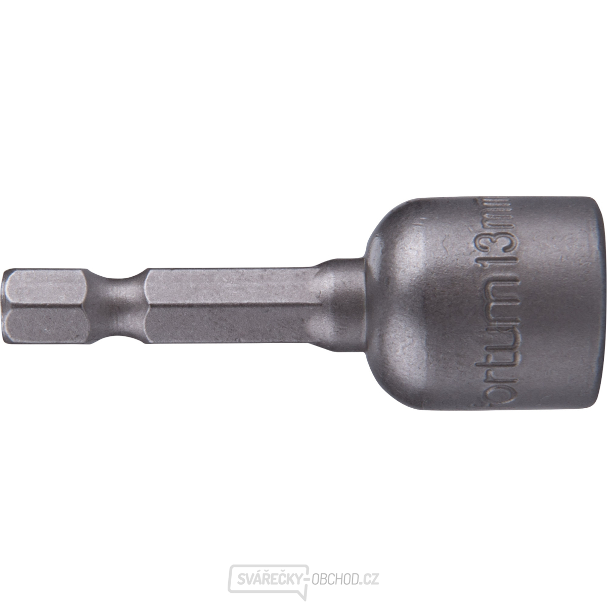 Klíč nástrčný magnetický 1/4" stopka, 13x48mm, CrV