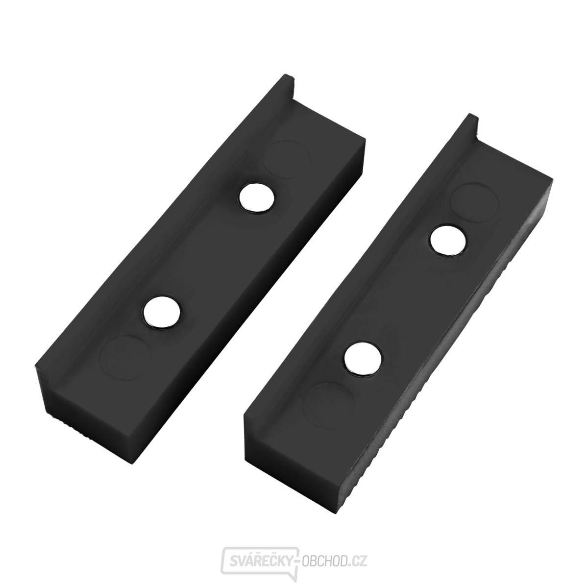Ochranné čelisti na svěrák 2ks, délka 113mm, s magnety, TPU