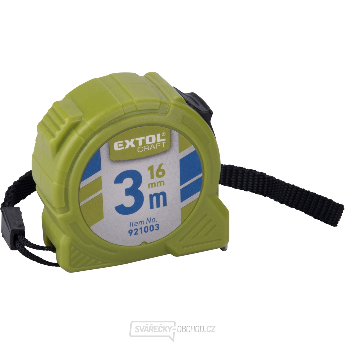 Metr svinovací, 3m, š. pásku 16mm