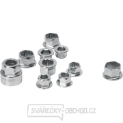 Klíč ráčnový tvarovaný a vložky, sada 11ks, 8-19mm, CrV Klíč ráčnový tvarovaný a vložky, sada 11ks, 8-19mm, CrV náhled