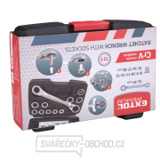 Klíč ráčnový tvarovaný a vložky, sada 11ks, 8-19mm, CrV Klíč ráčnový tvarovaný a vložky, sada 11ks, 8-19mm, CrV náhled