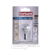 Odhrotovač do vrtačky s SK plátky, pro průměry 3-19mm Odhrotovač do vrtačky s SK plátky, pro průměry 3-19mm náhled