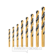Vrtáky do kovu, sada 8ks HSS gallery main image