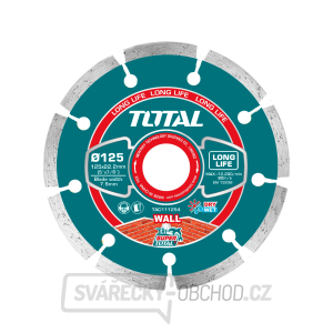 Kotouč diamantový řezný segmentový, Fast cut, suché i mokré řezání, 125mm, industrial gallery main image