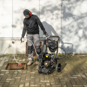 POWXG9090 - Benzinová tlaková myčka s čerpadlem 210cc 255bar náhled